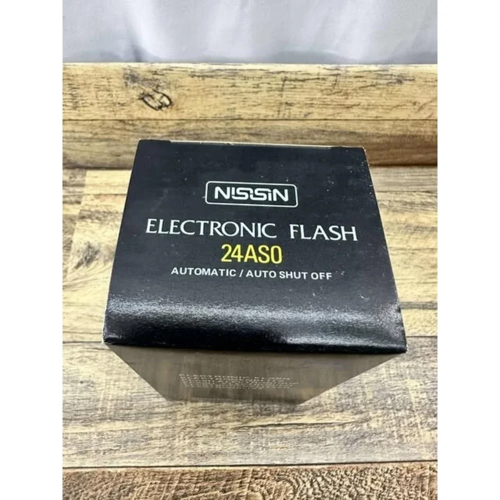 Nissin Camera Electronic Flash 24ASO Automatic Shut off New in Box